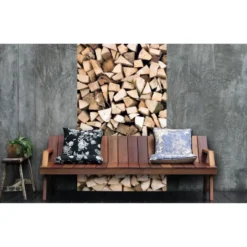 Kuvatapetti Dimex Timber Logs, 150x250cm, ruskea, puukuosi