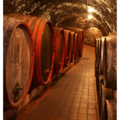 Kuvatapetti Dimex Wine Barrels, 225x250cm, ruskea, tynnyrit