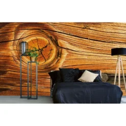 Kuvatapetti Dimex Wood Knot, 375x250cm, ruskea, puukuosi