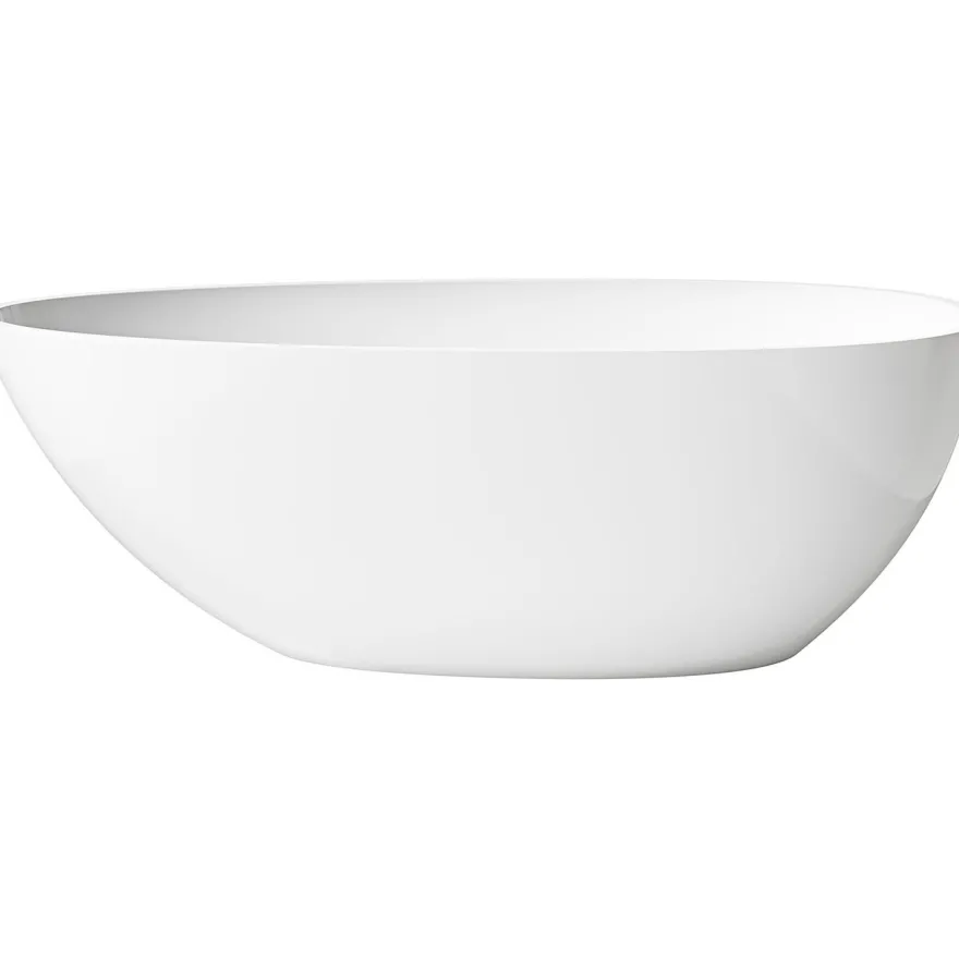 Kylpyamme Mora Lava IV, 1680x820 mm, komposiitti, valkoinen