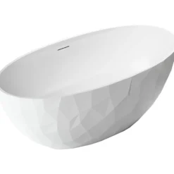 Kylpyamme Mora Lava IX, 1670x820 mm, komposiitti, valkoinen