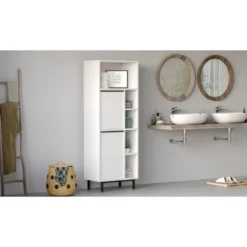 Kylpyhuoneen kaappi Linento Furniture ON10C-W, eri värejä