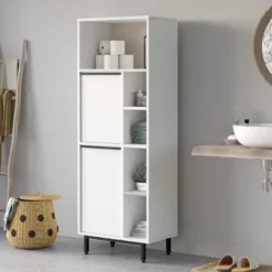 Kylpyhuoneen kaappi Linento Furniture ON10C-W, eri värejä