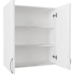 Kylpyhuoneen kaappi Linento Furniture Benito, 70x80cm, valkoinen