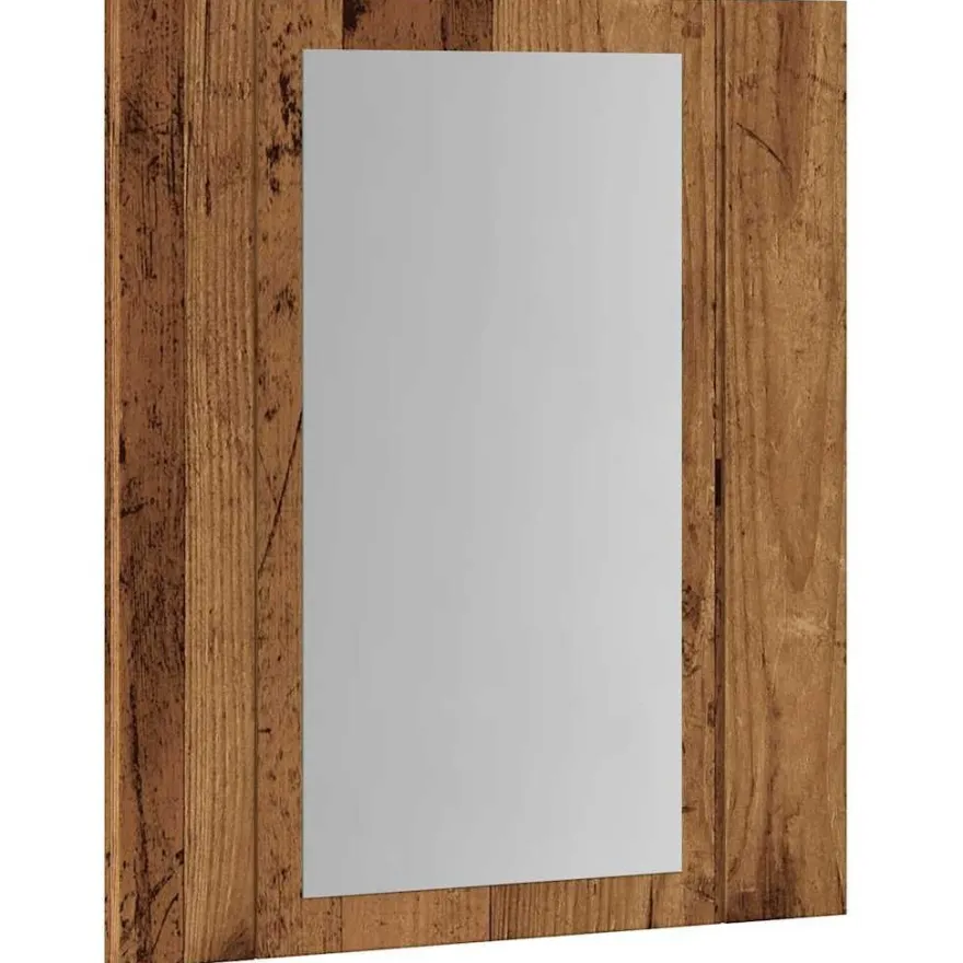 Kylpyhuoneen LED-Peilikaappi tekninen puu, 40x12x45 cm, eri värejä (08763)