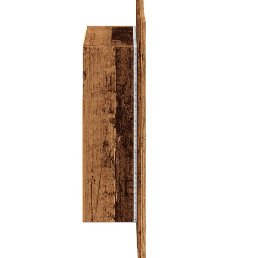 Kylpyhuoneen LED-Peilikaappi tekninen puu, 40x12x45 cm, eri värejä (08763)