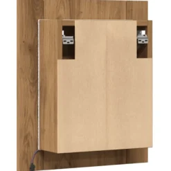 Kylpyhuoneen LED-Peilikaappi tekninen puu, 40x12x45 cm, eri värejä (08763)