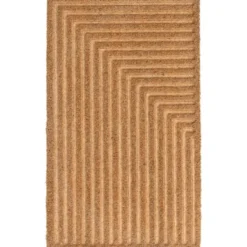 Kynnysmatto Venture Home Jon, 45x75cm, neliskulmainen, ruskea