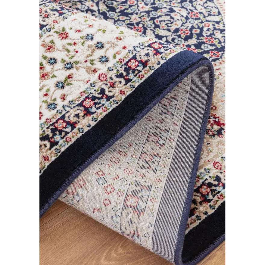 Käytävämatto Linento Amasra 80x300cm tummansininen