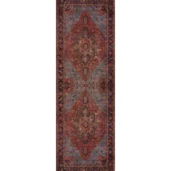 Käytävämatto Linento Blues Chenille 75x230cm