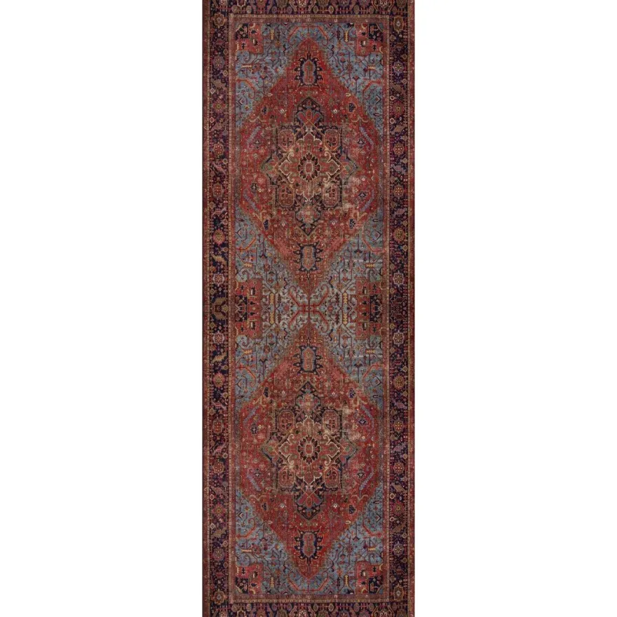 Käytävämatto Linento Blues Chenille 75x230cm