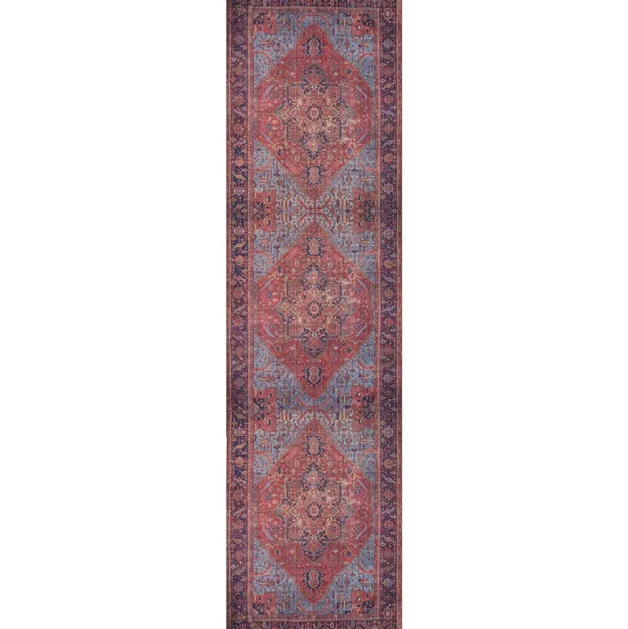 Käytävämatto Linento Blues Chenille 75x230cm