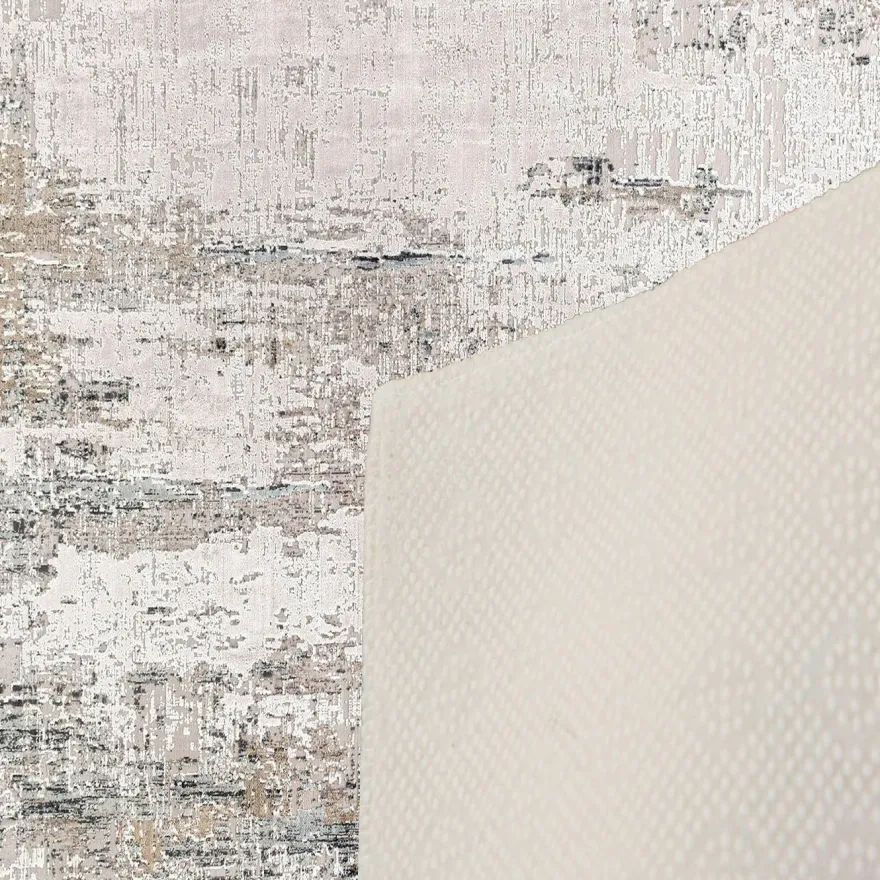 Käytävämatto Linento Eexfab 446 beige/harmaa, eri kokoja