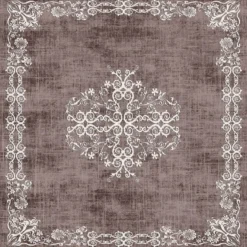 Käytävämatto Linento EEXFAB636, 80x120cm, ruskea