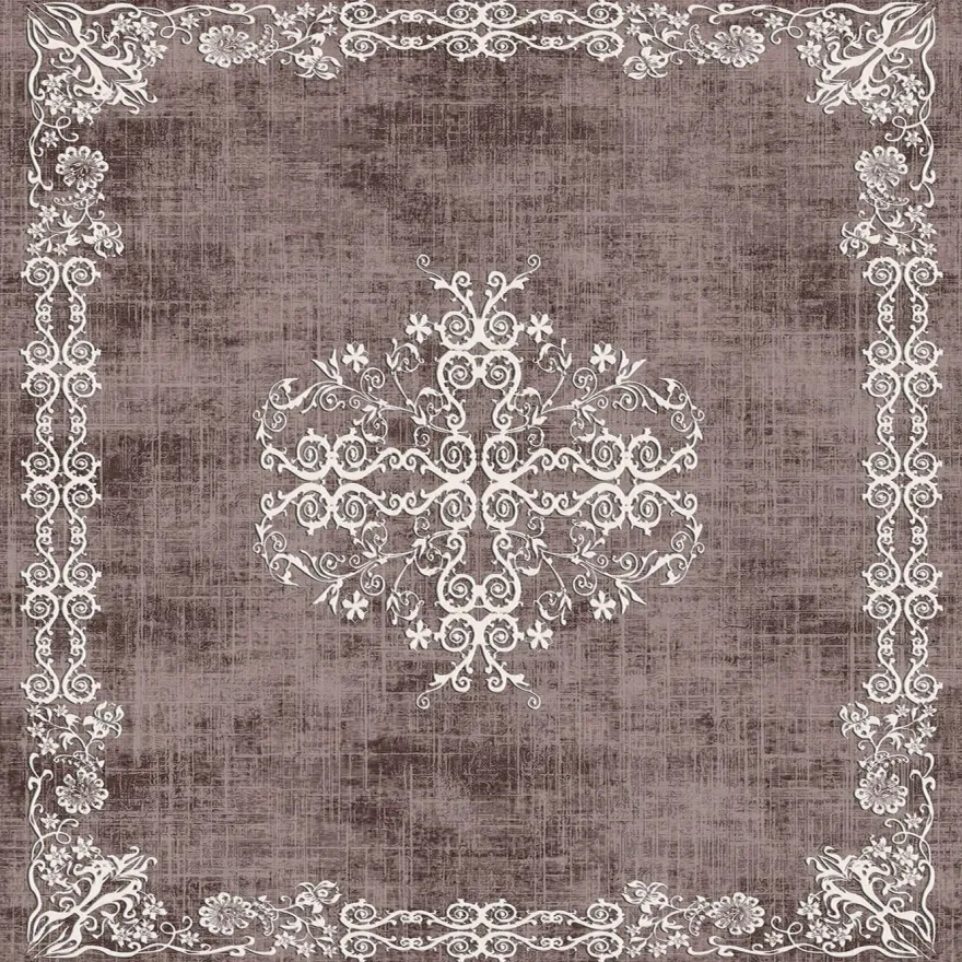 Käytävämatto Linento EEXFAB636, 80x120cm, ruskea