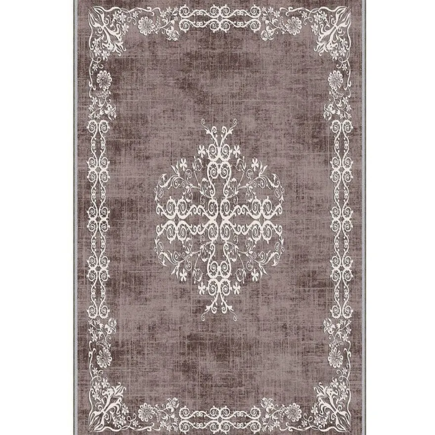Käytävämatto Linento EEXFAB636, 80x120cm, ruskea