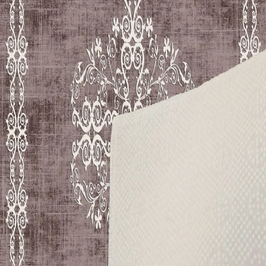 Käytävämatto Linento EEXFAB636, 80x120cm, ruskea