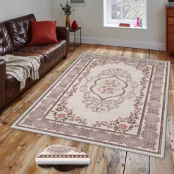 Käytävämatto Linento EEXFAB477, 80x150cm, beige