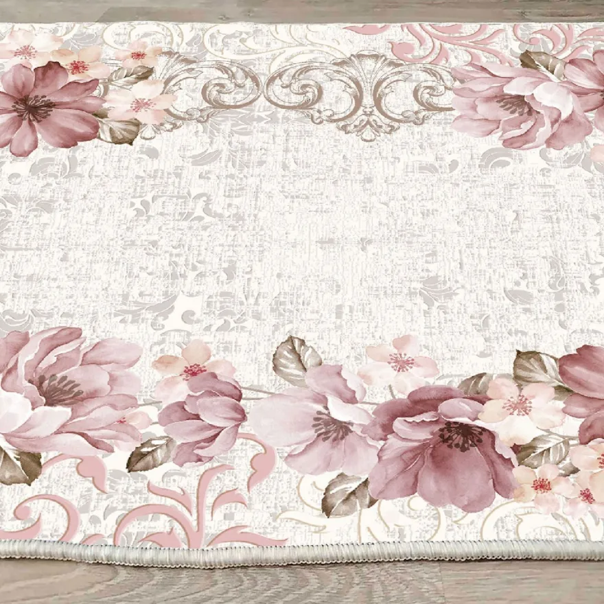 Käytävämatto Linento Els Ezeq 80x150cm vaaleanpunainen