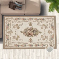 Käytävämatto Linento HM-CRP25-22, 80x140cm, beige/ruskea