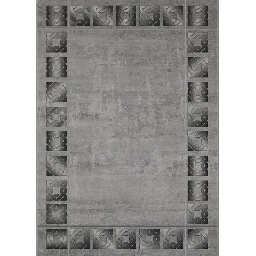 Käytävämatto Linento HM-CRP25-32, 80x140cm, harmaa