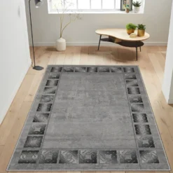 Käytävämatto Linento HM-CRP25-32, 80x140cm, harmaa