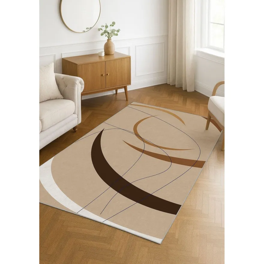 Käytävämatto Linento HM-CRP25-45, 80x140cm, ruskea