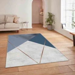 Käytävämatto Linento HM-CRP25-51, 80x140cm, sininen