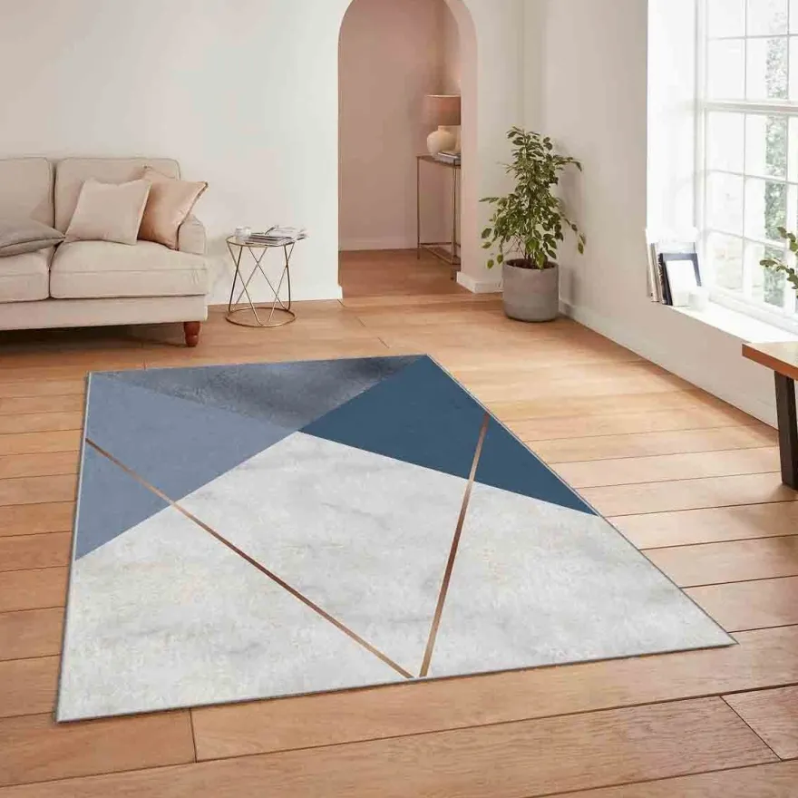 Käytävämatto Linento HM-CRP25-51, 80x140cm, sininen
