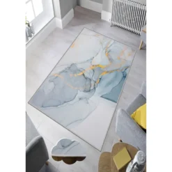 Käytävämatto Linento HMNT179, 80x120cm, harmaa