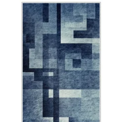 Käytävämatto Linento HMNT104, 80x120cm, sininen
