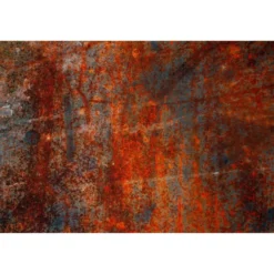 Käytävämatto Linento Judson, 80x150cm, oranssi/sininen