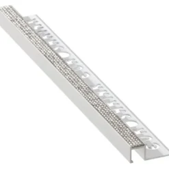 Laattalista/ulkokulma Euroshrink kantikas alumiini crystal 212a, 12mm x 2.5m, eri värejä