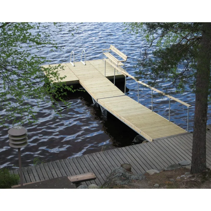 Laituri Luoman Rentukka DX 1-4-6, 9.2m
