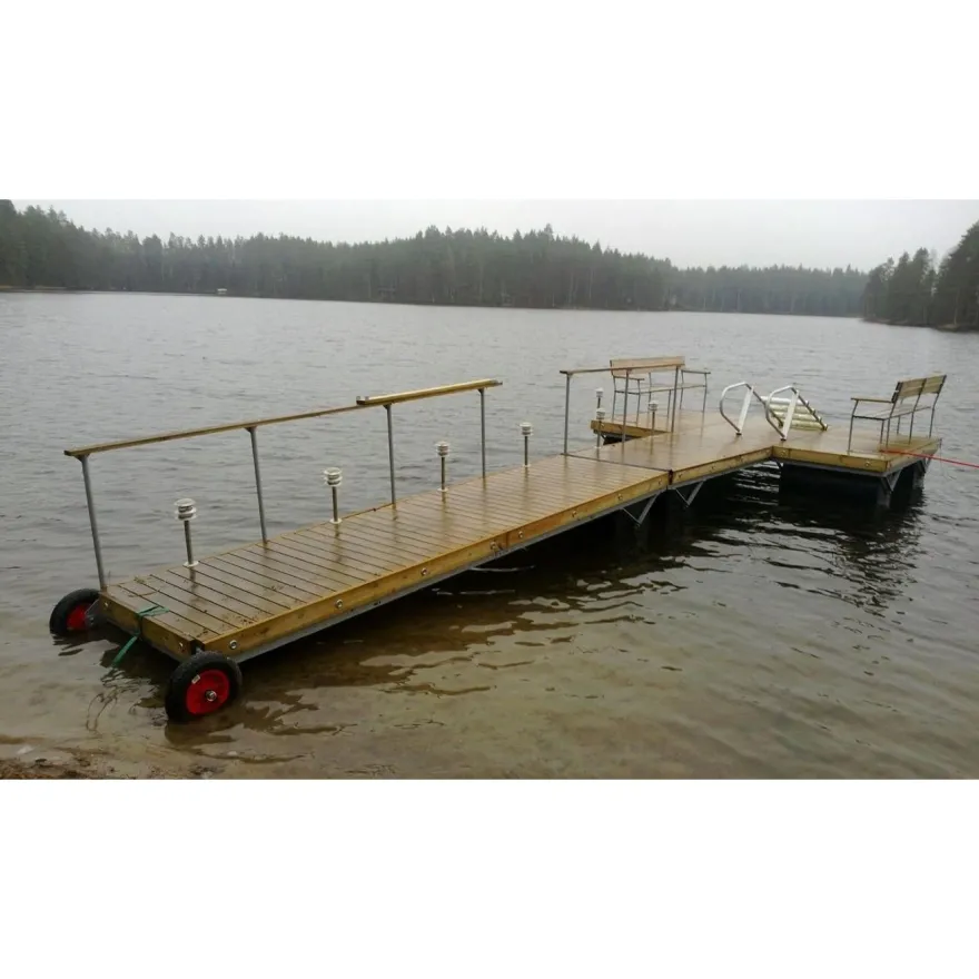 Laituri Luoman Rentukka DX 1-4-6, 9.2m