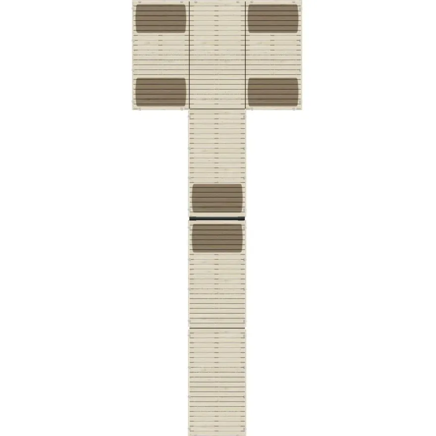 Laituri Luoman Rentukka DX 1-4-6, 9.2m