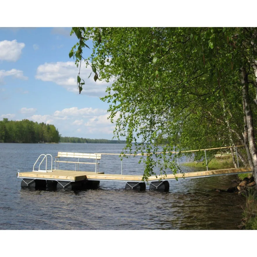 Laituri Luoman Rentukka DX 1-4-6, 9.2m