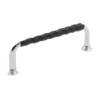 Lankavedin Beslag Design 1353, nahka 110x7x34 mm, cc 96 mm, nikkeli