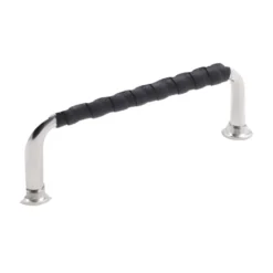 Lankavedin Beslag Design 1353, nahka 110x7x34 mm, cc 96 mm, nikkeli