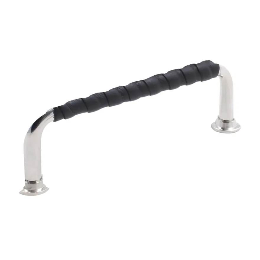 Lankavedin Beslag Design 1353, nahka 110x7x34 mm, cc 96 mm, nikkeli