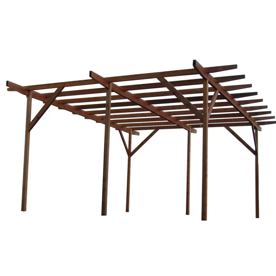 Lasikuution pergola 5x6m