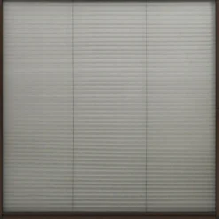 Laskostettu hyönteisverkko ikkunaan 120x120 cm alumiini ruskea
