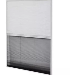 Laskostettu hyönteisverkko ikkunaan 80x100 cm alumiini
