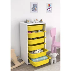 Lastenhuoneen laatikosto Linento Furniture Bronz 6N