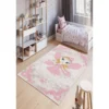 Lastenhuoneen matto Linento W1018, 80x150cm, beige
