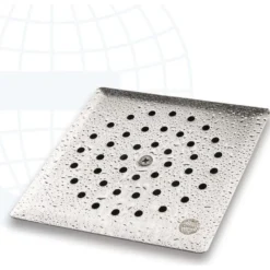Lattiakaivo Euroshrink Kit Classic rst 110x110mm, pintakansi, harjattu teräs