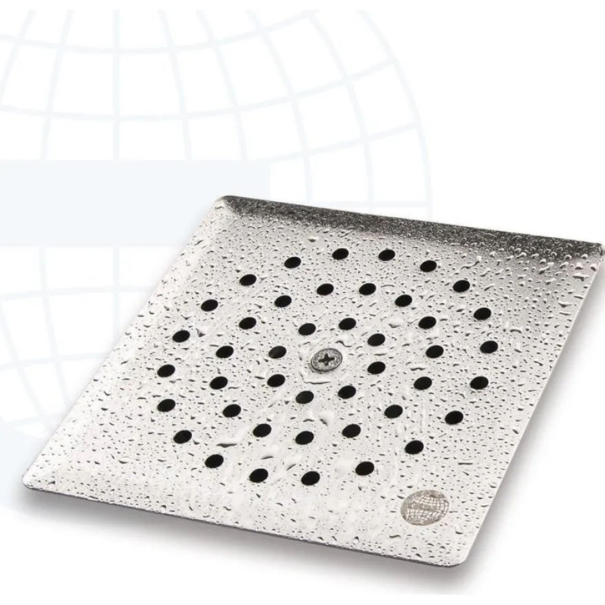Lattiakaivo Euroshrink Kit Classic rst 110x110mm, pintakansi, harjattu teräs