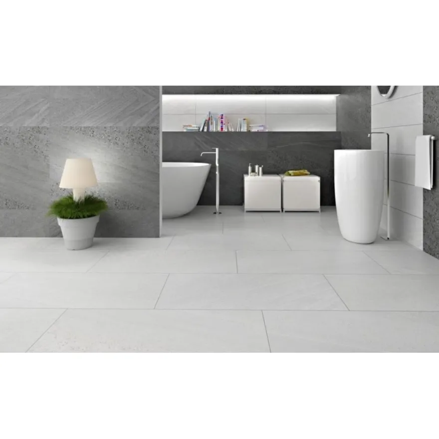 Lattialaatta Caisla Luxury Graniti Gris, 600x1200 mm, vaaleanharmaa