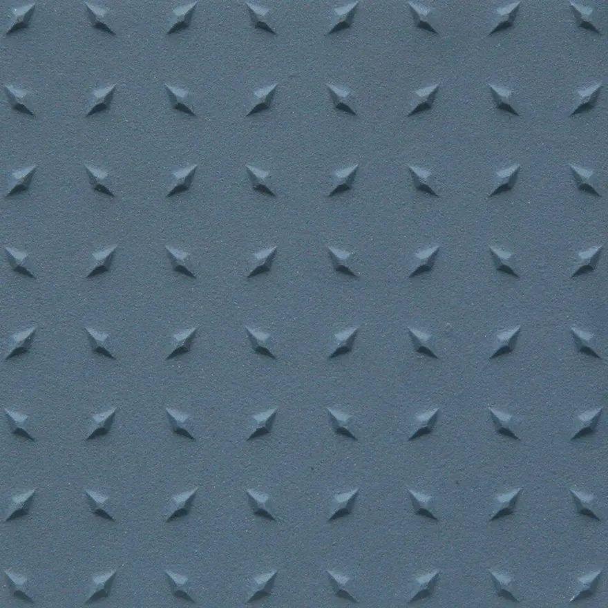 Lattialaatta Pukkila Natura Sininen, himmeä, struktuuri, dd, 96x96mm