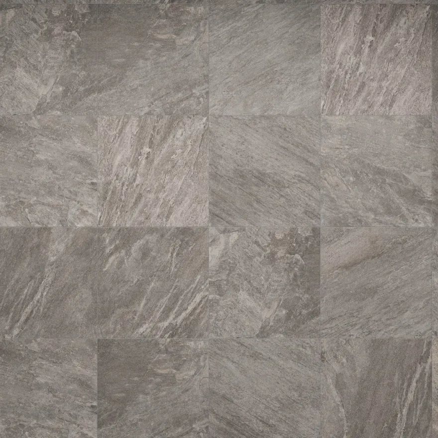 Lattialaatta Pukkila Quartziti, 60x60cm, lasitettu porcelanato, matta, rektifioitu